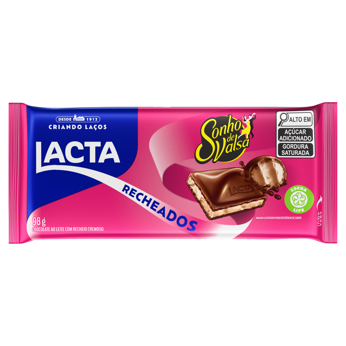 imagem de Chocolate Lacta Sonho De Valsa 98G