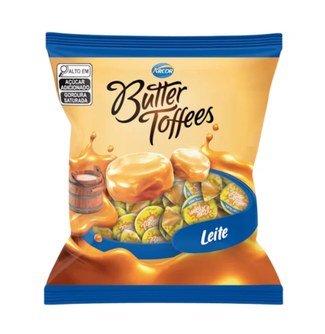 imagem de Bala Butter Toffe Leite 90G