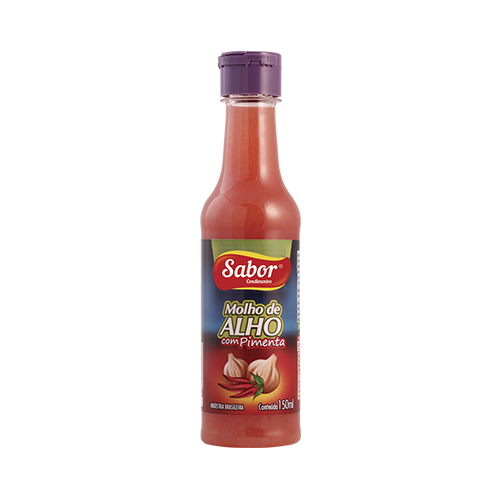 imagem de Molho Sabor Alho/Pimenta Verm 150Ml