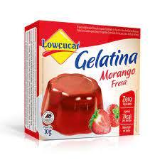 imagem de Gelatina Lowcucar Diet Morango 10G