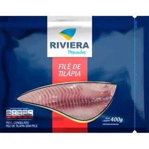 imagem de Peixe Riviera File De Tilapia Iqf 400G
