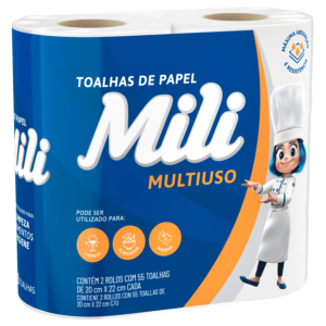 imagem de Toalha De Papel Mili Com 2 110 Folhas