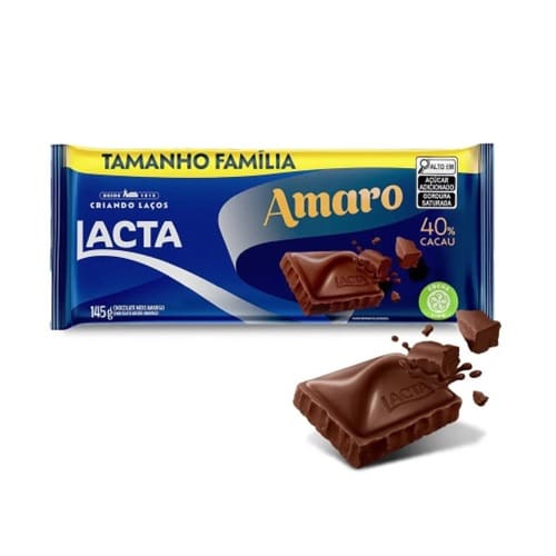 imagem de Chocolate Lacta Amaro 145G