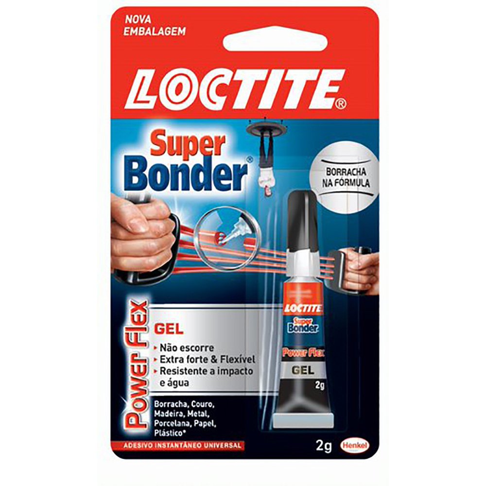 imagem de Cola Instantaneo Super Bonder Flex Gel 2G