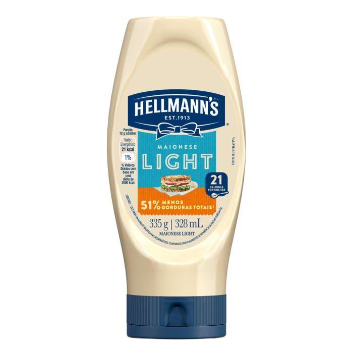 imagem de Maionese Hellmanns Light Squeeze 335G