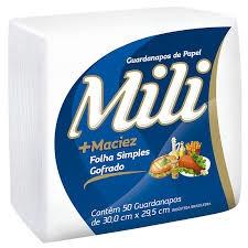 imagem de Guardanapo Mili 30X29,5 Com 50