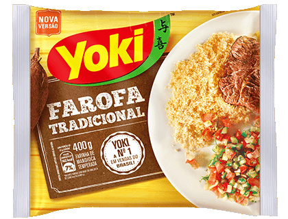 imagem de Farofa Mandioca Yoki Tempero 400G
