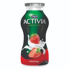 imagem de Leite Fermentado Activia Liquido Morango 170G