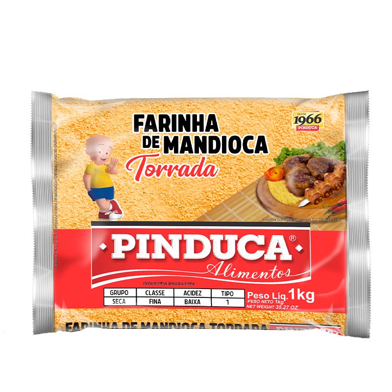 imagem de Farinha Mandioca Pinduca Torrada 1Kg
