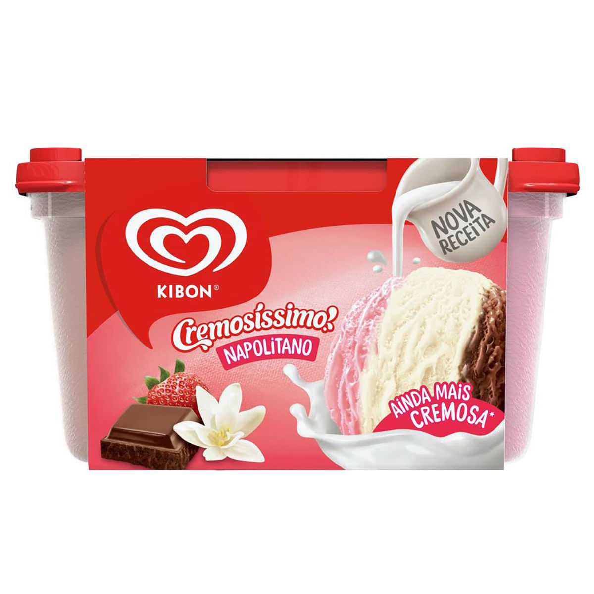 imagem de Sorvete Kibon 1,5L Napolitano