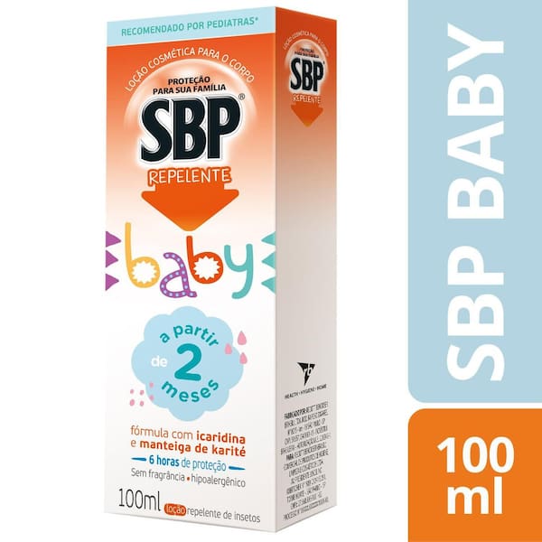 imagem de Repelente Sbp Locao Baby 100Ml