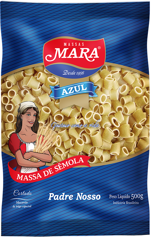 imagem de Macarrao Mara Azul Padre Nosso 500G