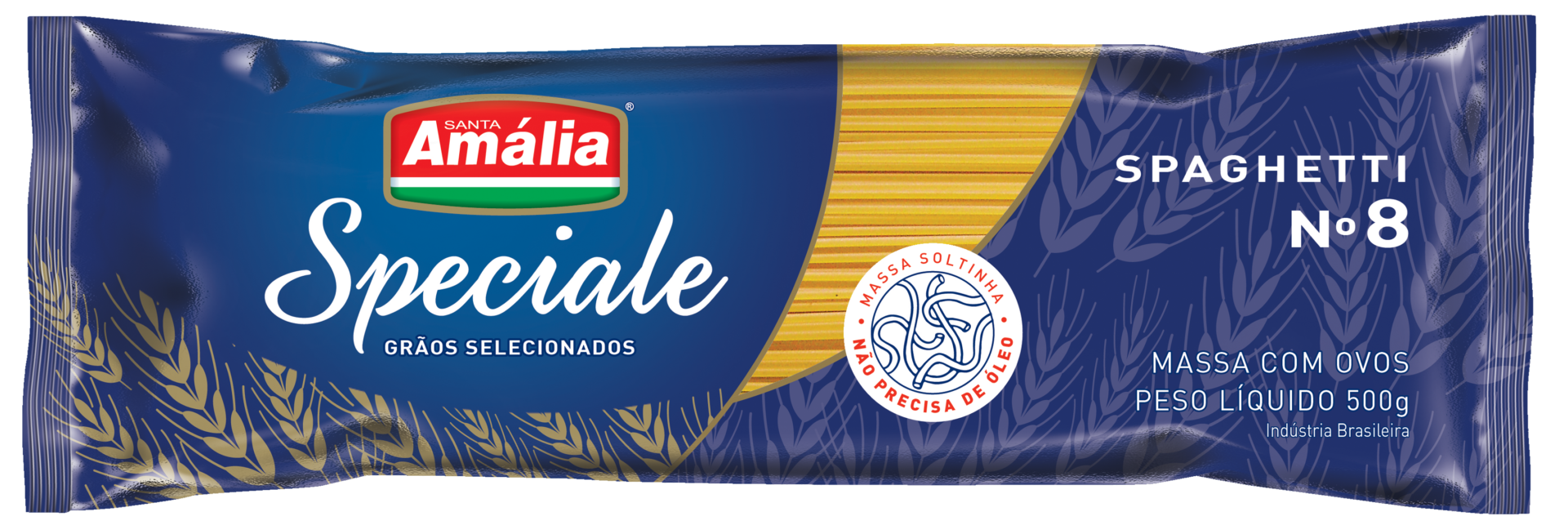 imagem de Macarrao Santa Amalia Ovos Espag Spec N8 500G