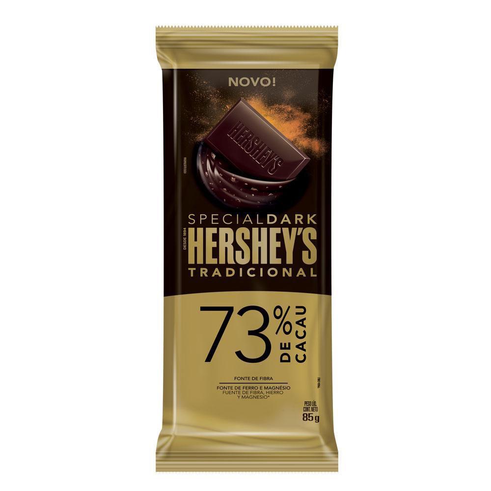 imagem de Chocolate Hersheys Dark 73% Cacau 85G