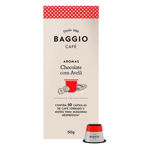 imagem de Capsula Cafe baggia Choc Avela Com 10
