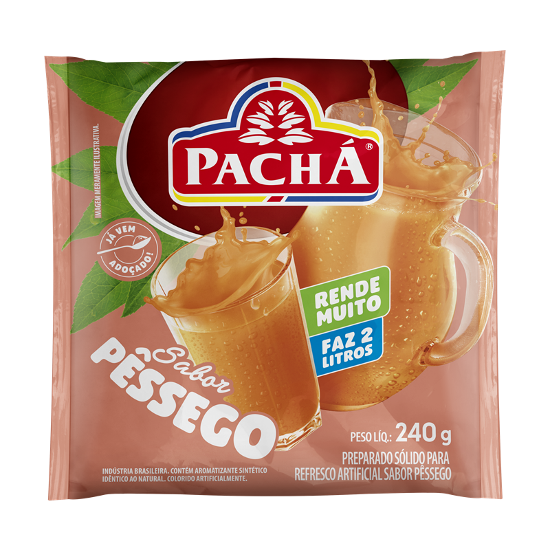 imagem de Refresco Pacha Pessego 240G