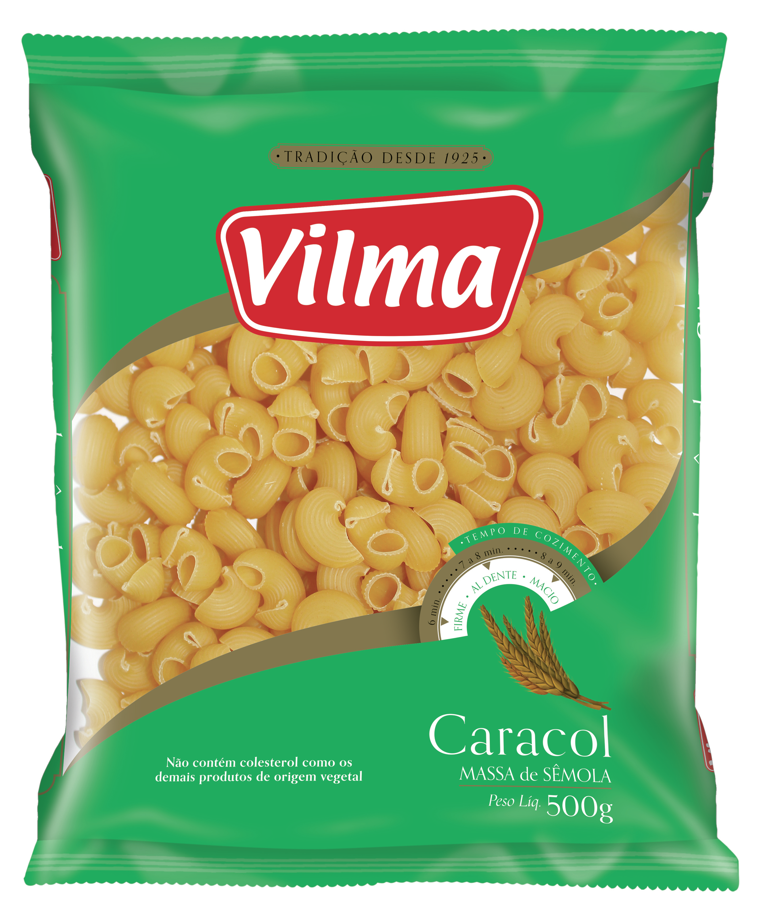 imagem de Macarrao Vilma Semola Caracol 500G