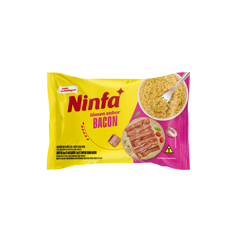 imagem de Macarrao Instantaneo Ninfa Bacon 70G
