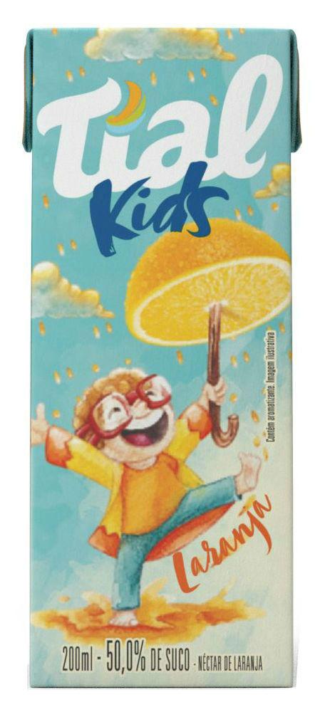 imagem de Suco Tial Kids Nectar 200Ml Laranja