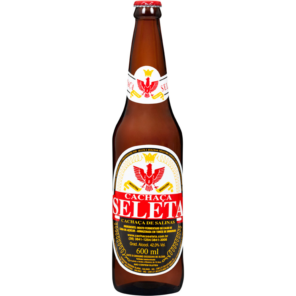 imagem de Aguardente Seleta 600Ml