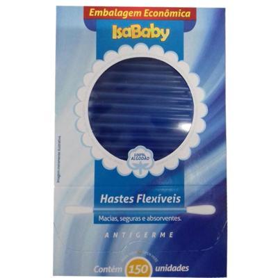 imagem de Hastes Isababy Flexiveis Cx Com 150Un