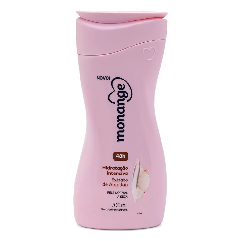imagem de Hidratante Desodorante Monange 200Ml Hidratante Intens Extrato Alg