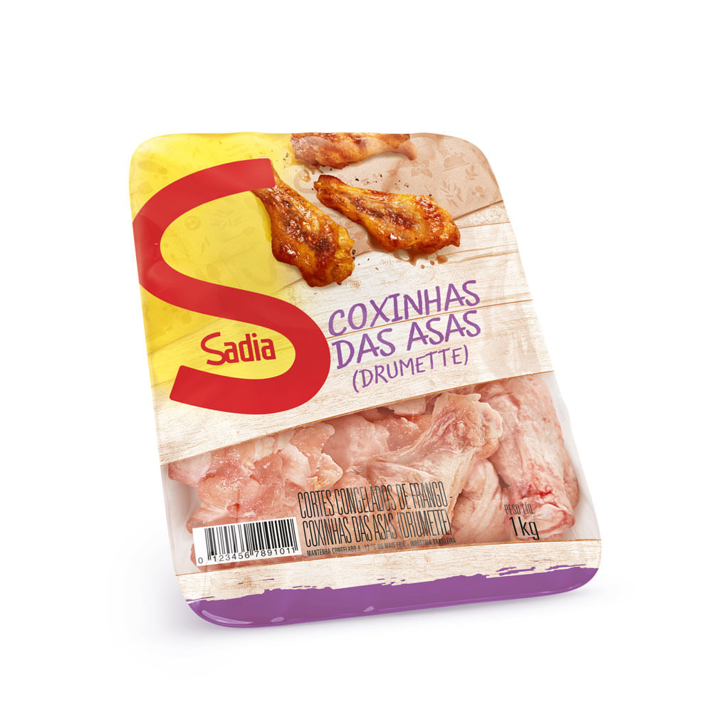 imagem de Carne Frango Sadia Coxinha Da Asa Bandeija 1Kg
