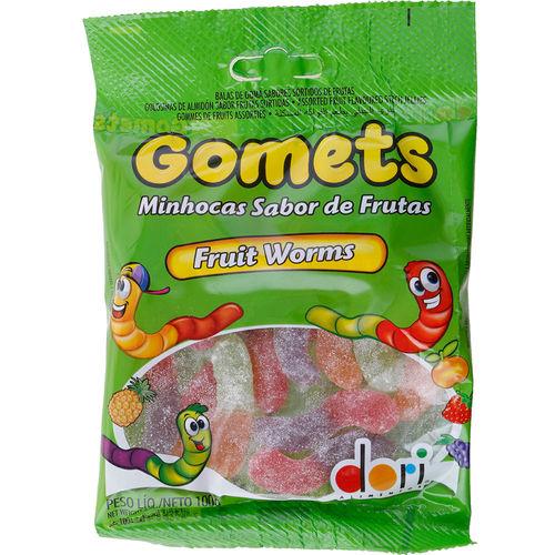 imagem de Bala Dori Goma Gomets Minhocas 100G