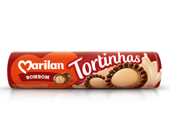 imagem de Biscoito Marilan Tortinhas Bombom 140G