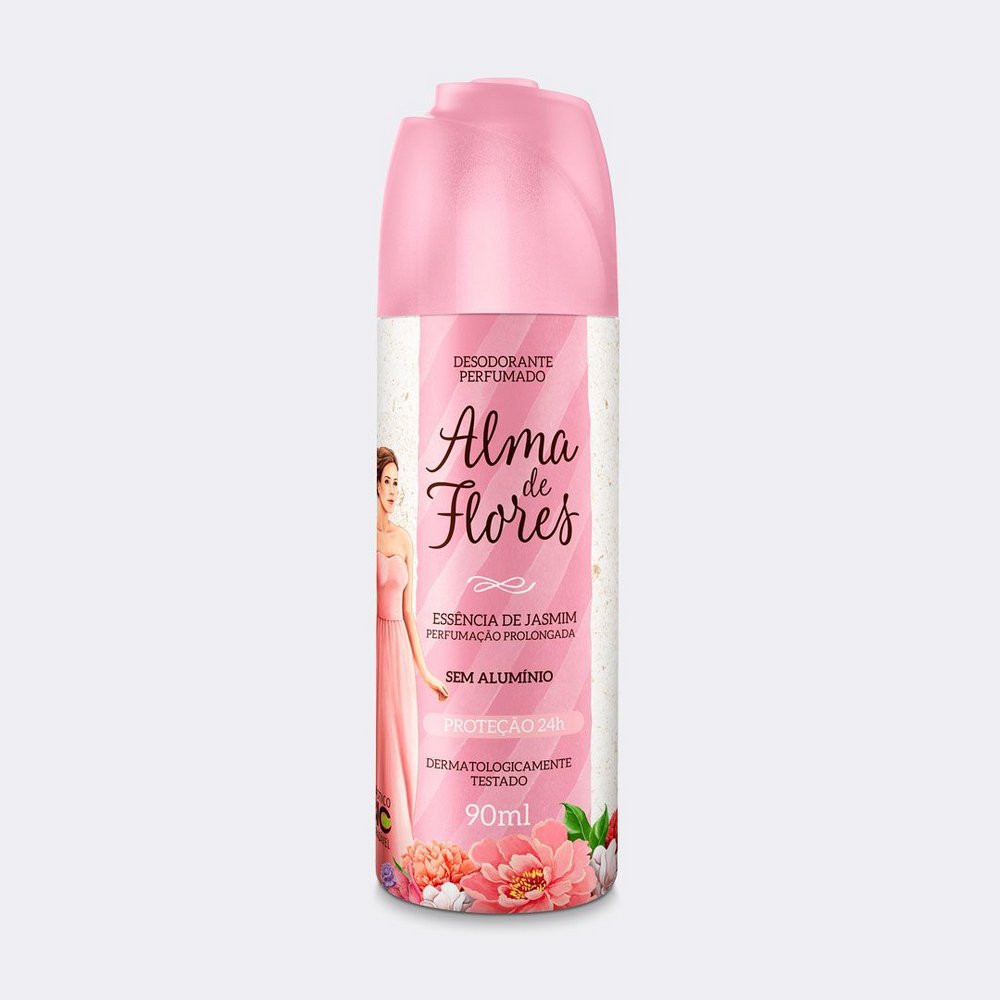 imagem de Desodorante Alma De Flores Spray 90Ml Jasmin