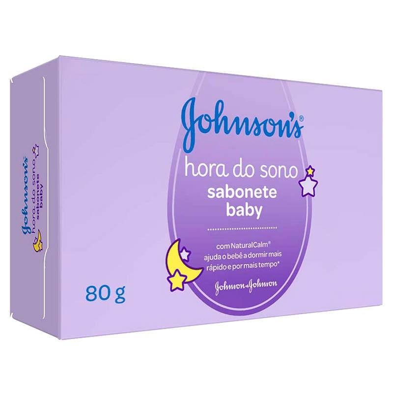 imagem de Sabonete Infantil Johnsons Baby 80G Hora Sono