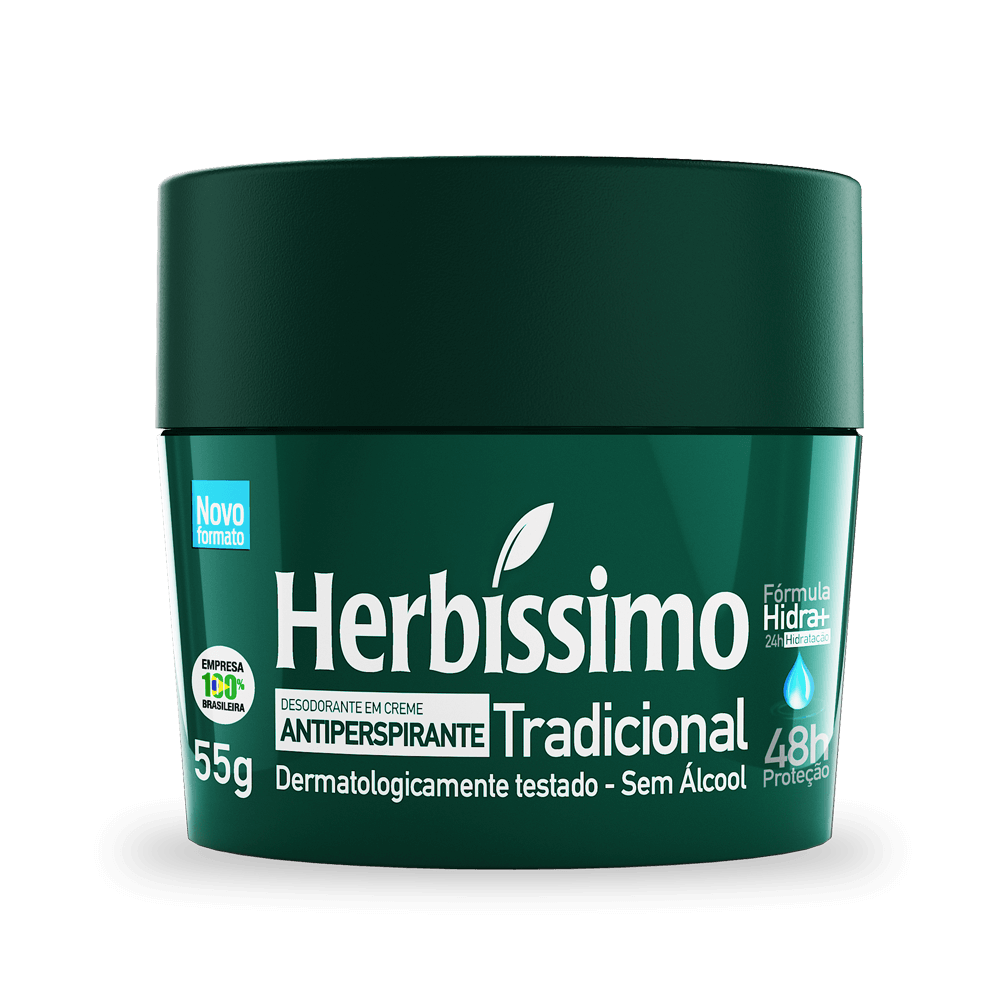 imagem de Desodorante Herbissimo Creme 55G Tradicional