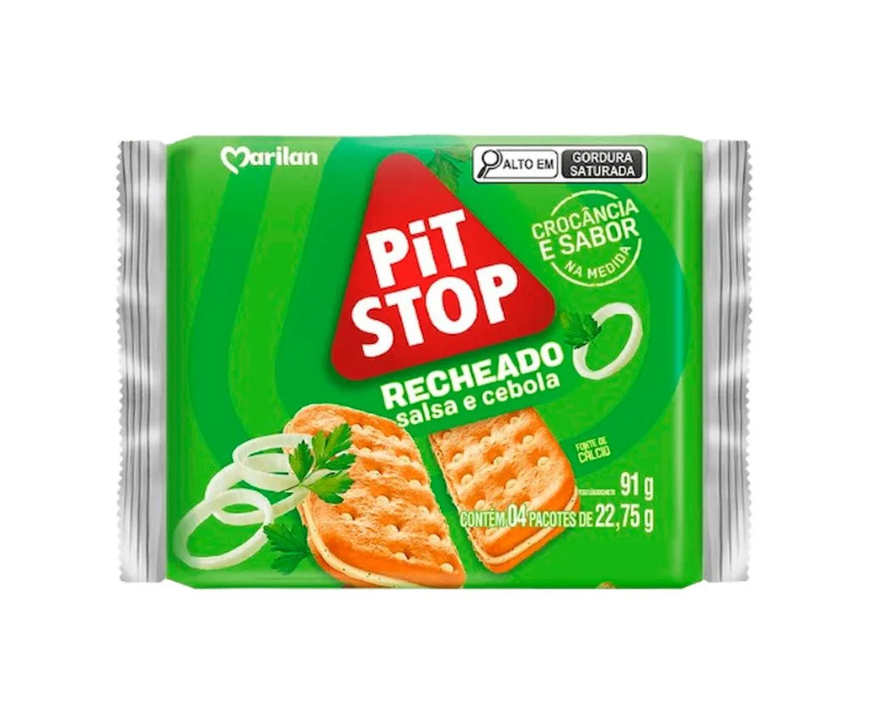 imagem de Biscoito Marilan Pit Stop Inteiro Sal/Ceb 91G