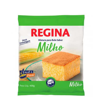 imagem de Mistura Para Bolo Regina Milho 400G
