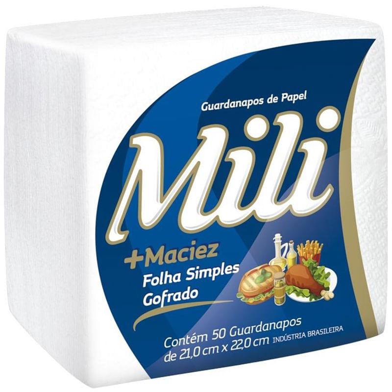imagem de Guardanapo Mili 21X22 Com 50