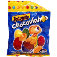 imagem de Chocolate Arcor Tortuguita Chocovinhos 50G