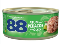 imagem de Atum 88 Pedacos Oleo 140G