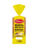 imagem de Pao Int. Milani Banana,Aveia Canela 380G