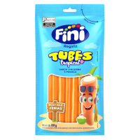 imagem de Bala Fini Gel Tubes Tropical 80G