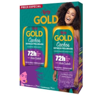 imagem de Kit Niely Gold Shampoo + Condicionador 275ml/175ml Cachos