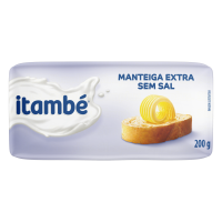 imagem de Manteiga Itambe Tab Sem Sal 200G