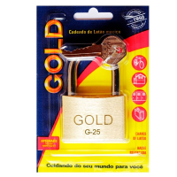 imagem de Cadeado Gold Sm 25Mm