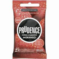 imagem de Preservativo Prudence Sabor Com 3 Morango