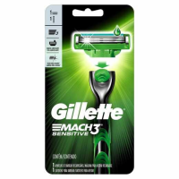 imagem de Aparelho De Barbear Gillette Mach 3 Sensitive