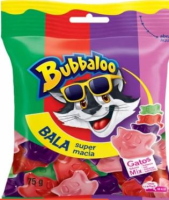 imagem de Bala Bubbaloo Mix Gato 75G