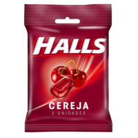 imagem de Bala Halls Drops Cereja Com 3