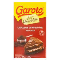 imagem de Achocolatado Garoto Po Sol 50% Cacau 200G